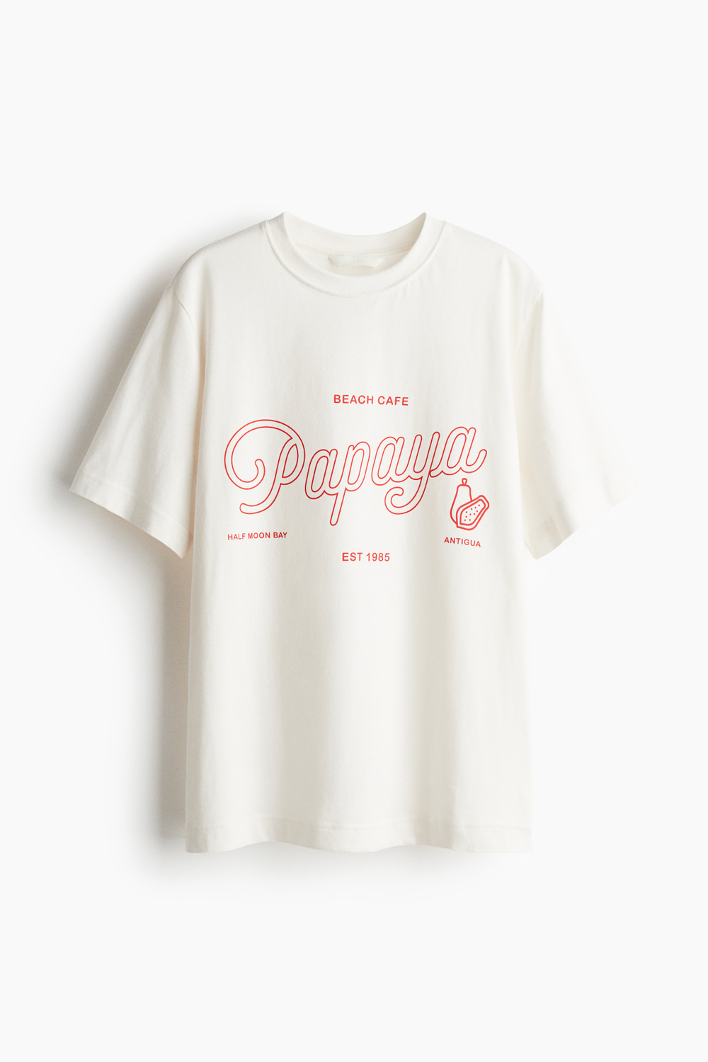 Футболка с принтом — Пыльно-розовый/Hawaii - H&M