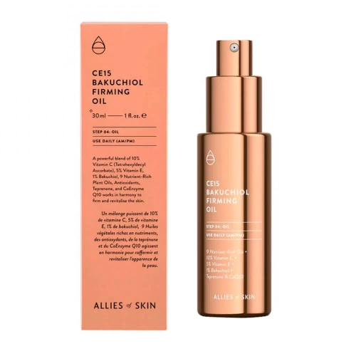 Allies of Skin CE15 Bakuchiol Firming Oil 30ml Омолаживающее лифтинг-масло