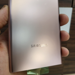 Крышка для Samsung S22 Ultra - задняя стеклянная панель "хорошее качество" (золотисто-бронзового цвета)