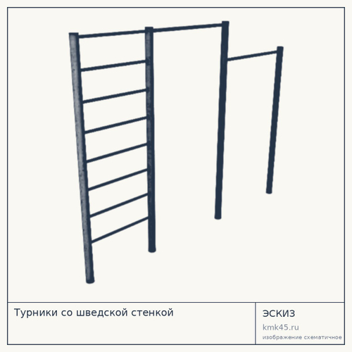 Турники со шведской стенкой