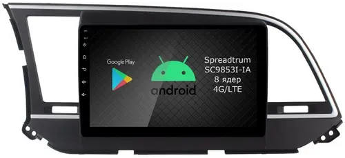Магнитола для Hyundai Elantra 2016-2018 - Airok RI-2016 Android 12, Быстрая, SIM-слот