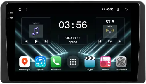 Магнитола для Honda Stepwgn 6 2022+ - FarCar S280 монитор 10.36" IPS на Android 13, CarPlay