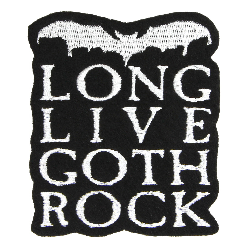 Нашивка Long live goth rock (242)
