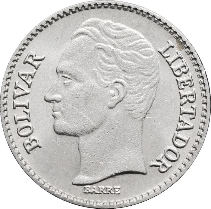 25 сентимо 1977 Венесуэла