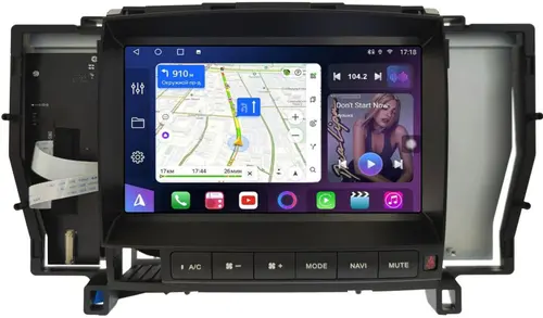 Магнитола для Toyota Crown S180 2004-2008 - FarCar S500-TS20 монитор 9.5" 2K QLED на Android 14, Быстрейшая, CarPlay, 4G SIM-слот