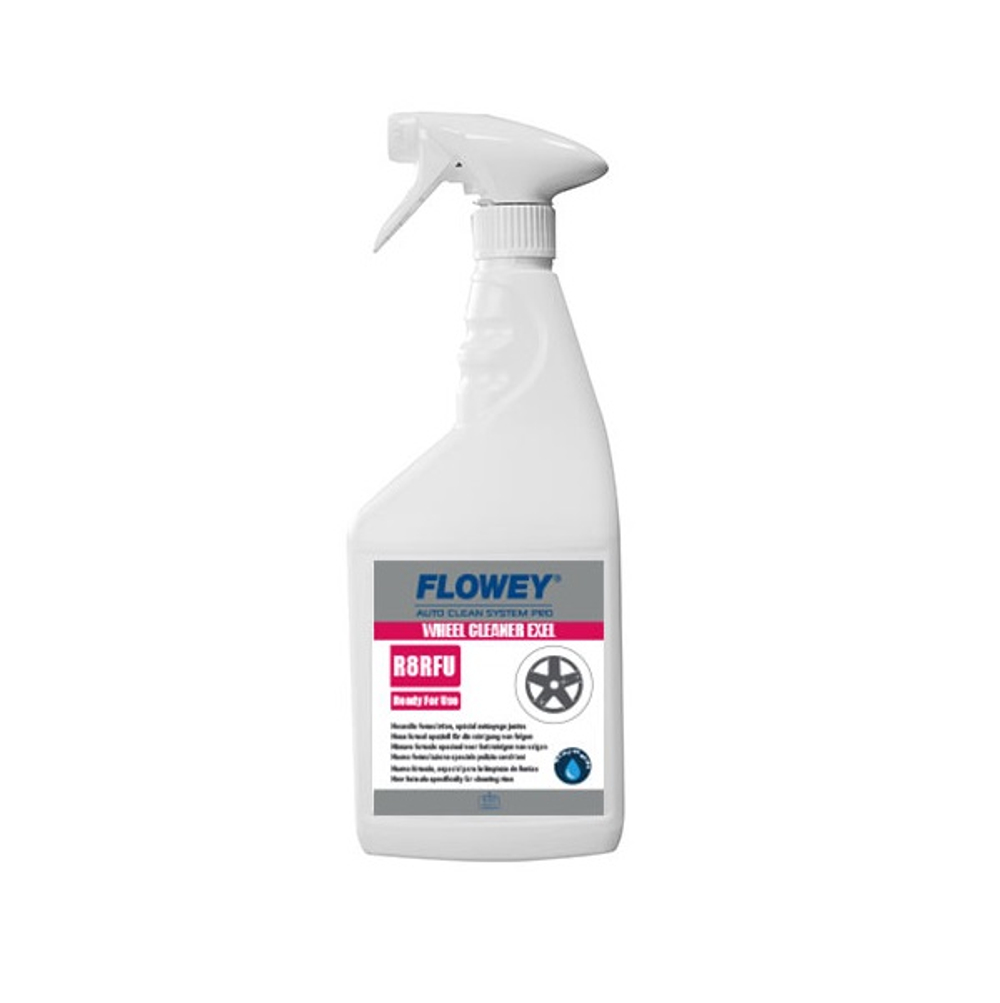 Очиститель для колес R8 WHEEL CLEANER EXEL, 750 мл., FLOWEY (Люксембург)