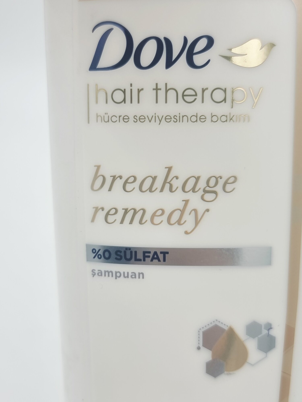 Шампунь против ломкости Dove Hair Therapy Breakage Remedy  без сульфатов с протеином, 350 мл (Турция)