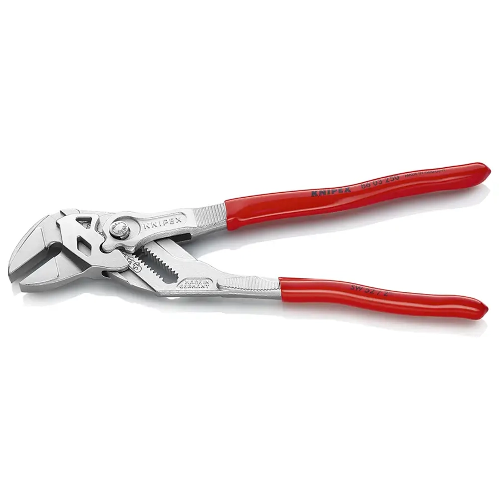 Клещи переставные-гаечный ключ хромированные 250 мм Knipex 86 03 250