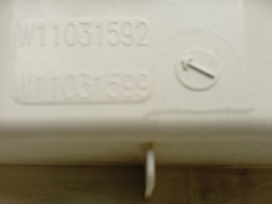 FWSF61052W RU кт68 Лицевая панель для стиральной машины Whirlpool W11031592 б/у