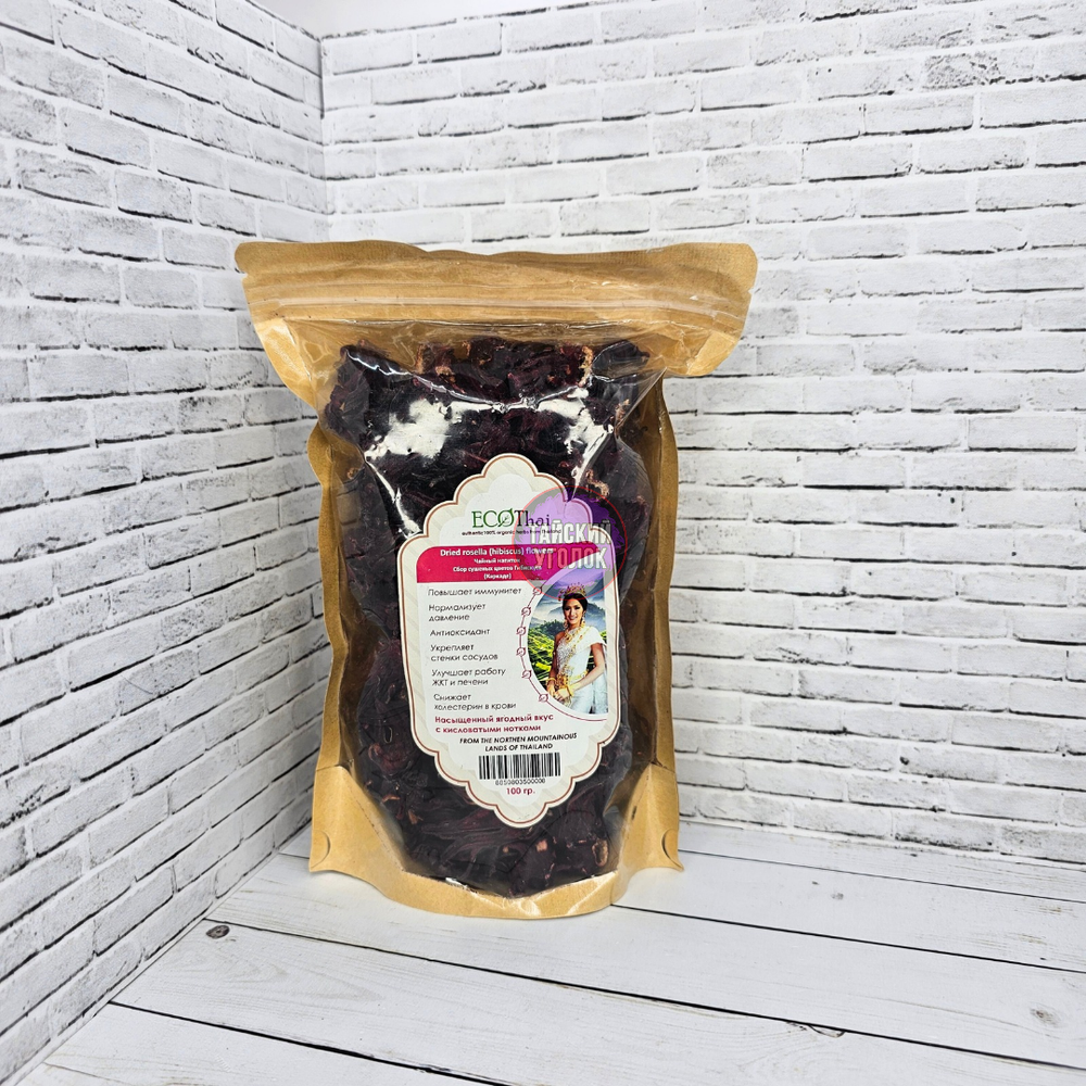 Чайный сбор ECOTHAI Каркаде 100 гр