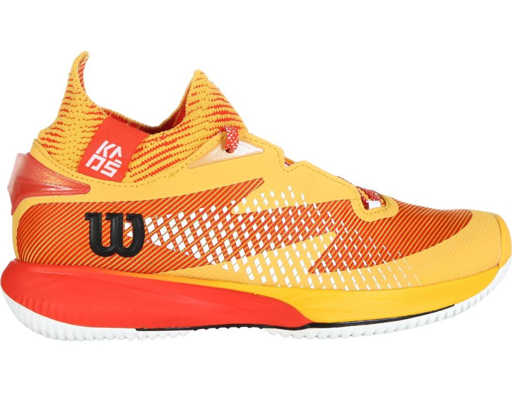 Meskie buty tenisowe Wilson Kaos Rapide SFT - oldgold/orange/white