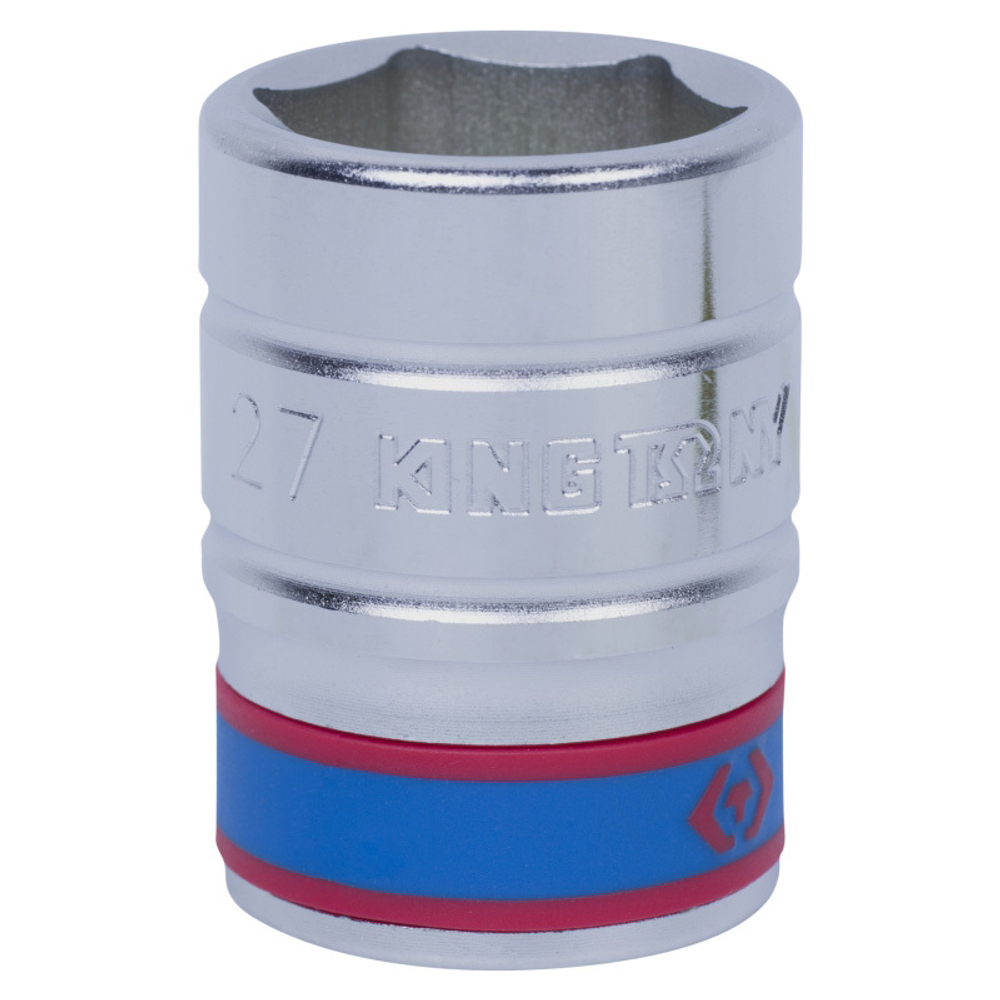Головка торцевая стандартная шестигранная 3/4", 27 мм KING TONY 633527M