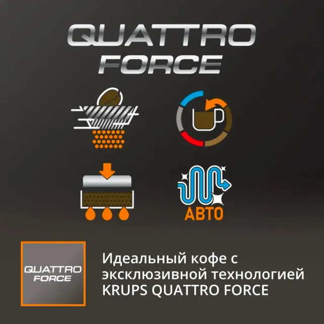 Автоматическая кофемашина KRUPS Intuition Essential EA870810