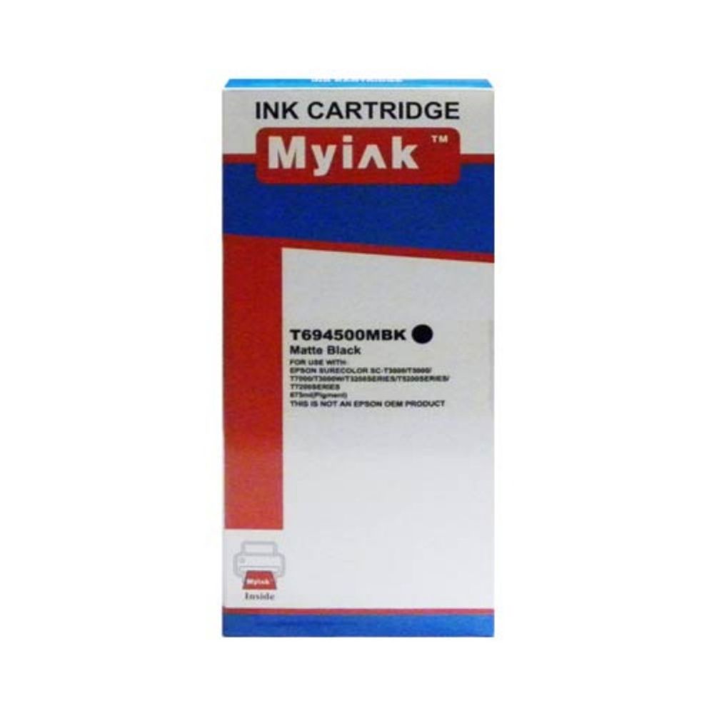 Картридж MyInk, аналог EPSON C13T694500 (T6945) для SureColor SC-T3200/T5200/T7200 Matte Black (675ml, Pigment)