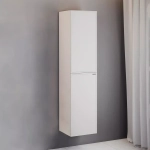 Шкаф-колонна Comforty Мадрид 40 серый шёлк