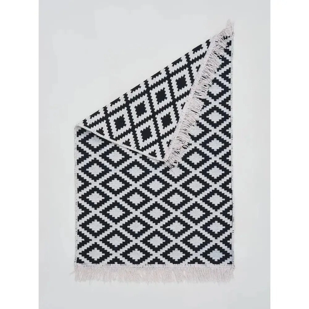Коврик Kilim GOLD из хлопка 60бежевый, Турция 59639
