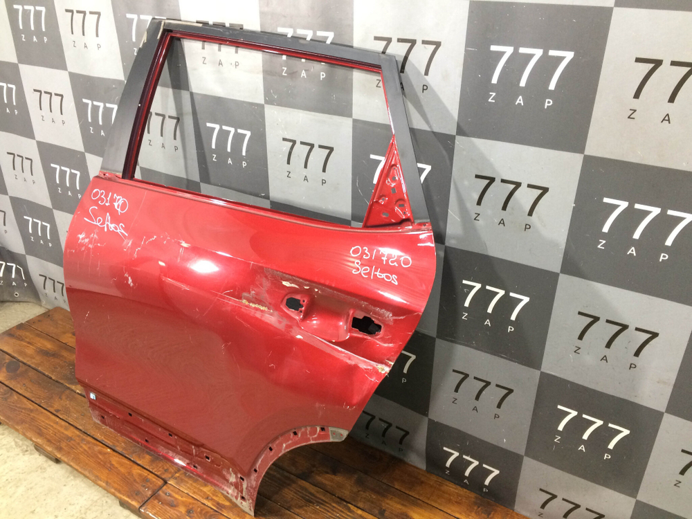 Дверь задняя левая Kia Seltos 19-нв Б/У Оригинал 77003Q5000