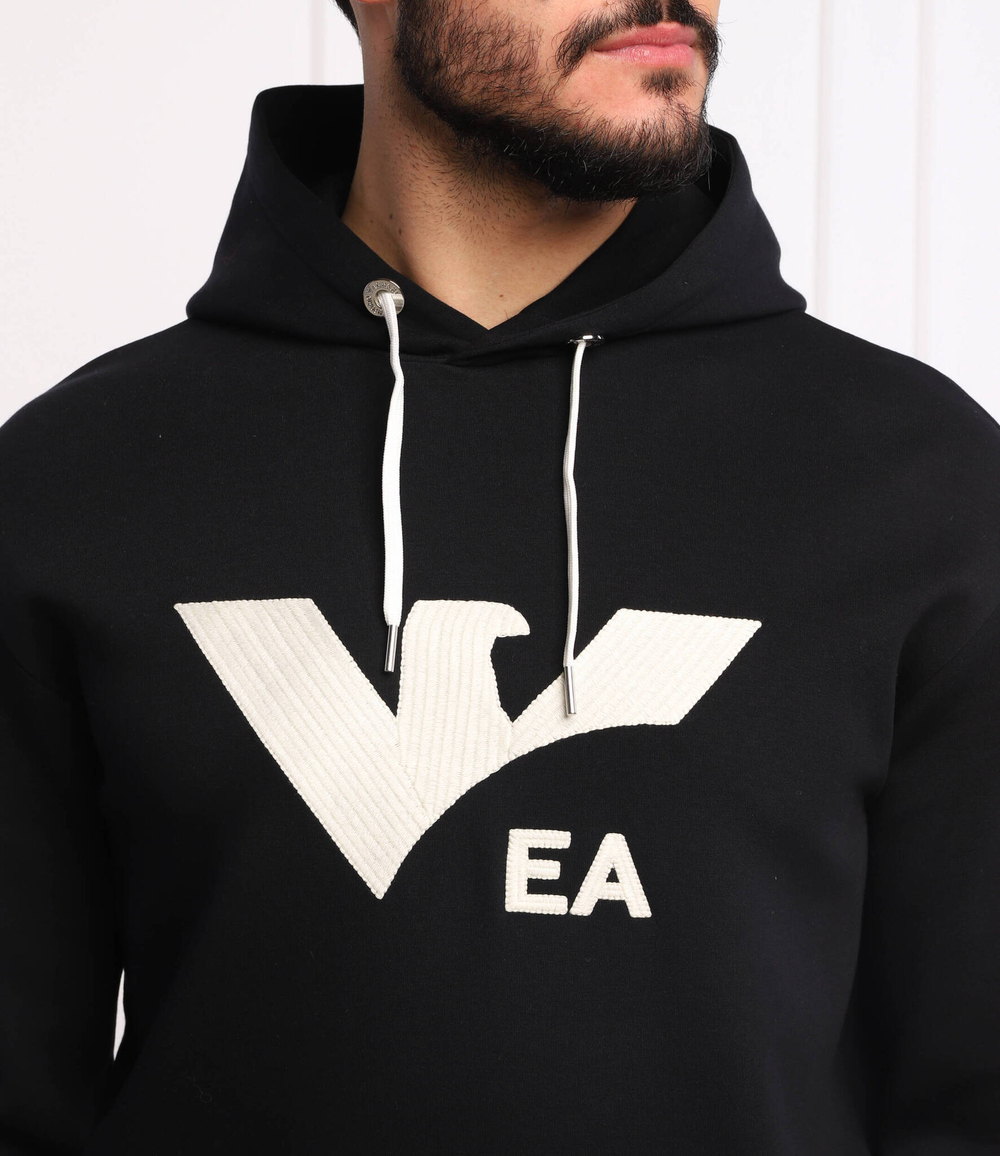 Худи Emporio Armani - темно-синий(3L1MCS 1JHSZ)