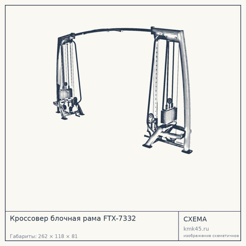 Кроссовер блочная рама FTX-7332 — от 335 000 ₽