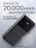 Дополнительный аккумулятор Gurdini LCD Series 22.5W GPLCD-200B 20000 mAh Черный