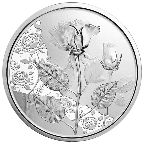 10 евро 2021 Австрия Роза (Серебро)