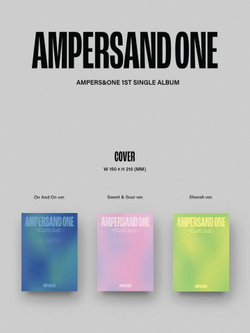 Альбом AMPERS&ONE - AMPERSAND ONE 1st Single Album 3 Version SET