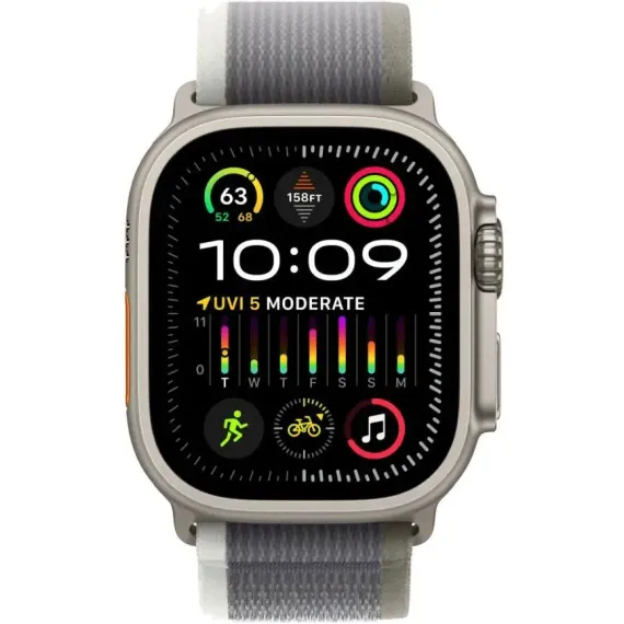 Смарт-часы Apple Watch Ultra 2 49mm Trail Loop Green/Gray S/M