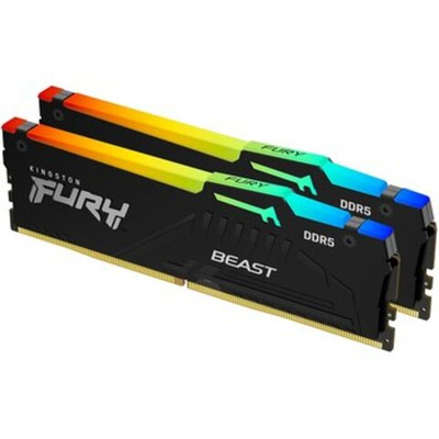 Оперативная память KINGSTON FURY Beast DDR5 32GB 6400MHz CL32 UDIMM KF564C32BBAK2-32