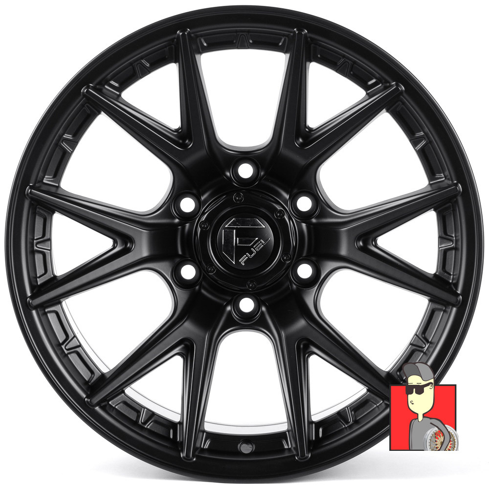 Комплект дисков Fuel 17x8.5 et0 6x139.7