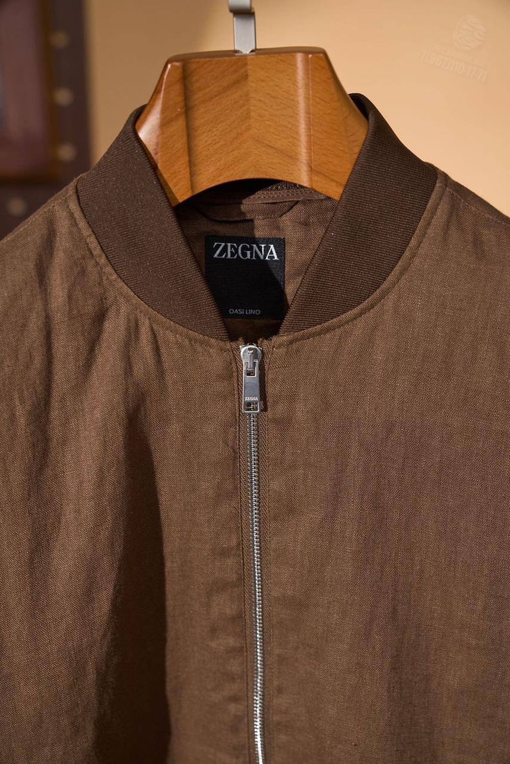 Льняная ветровка Zegna