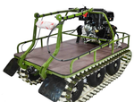 Мотобуксировщик вездеход KOiRA T9 R (понижающий редуктор)