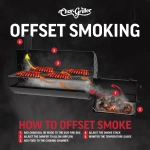 Коптильня Char-Griller Competition Pro™ Offset Smoker Charcoal Grill