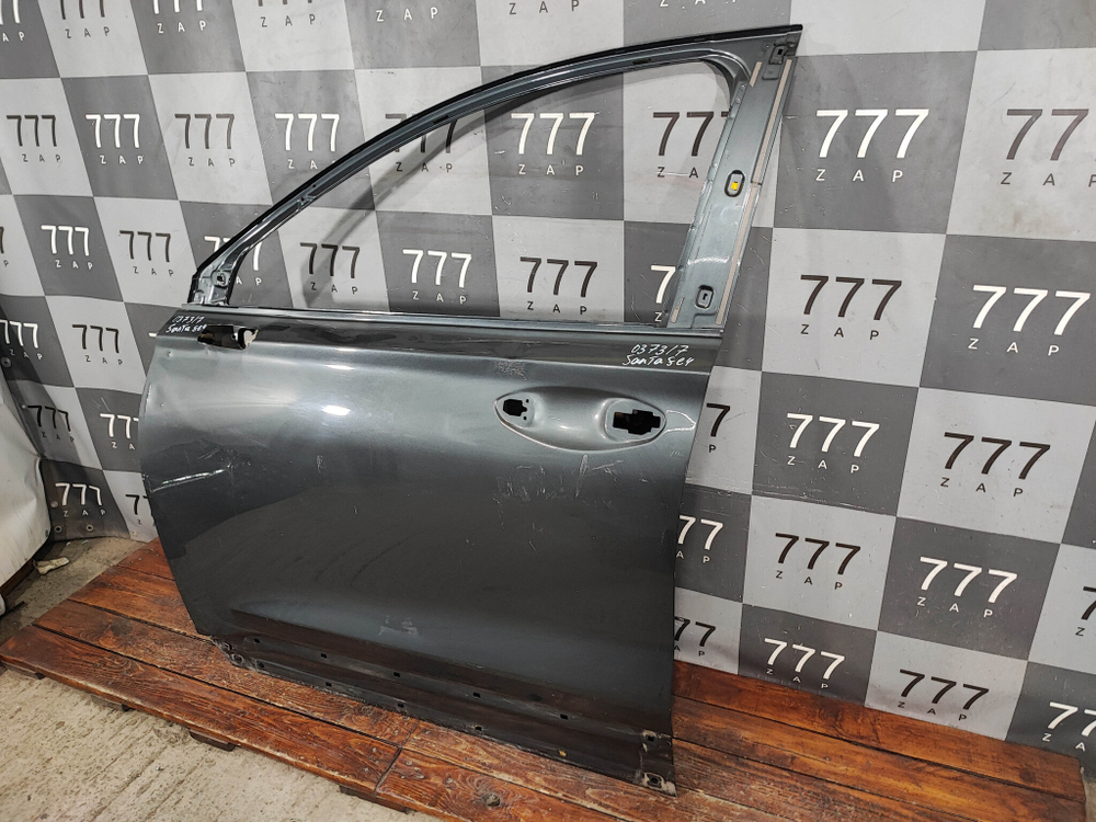 Дверь передняя левая Hyundai Santa Fe 4 (TM) 18-нв Б/У Оригинал 76003S1000