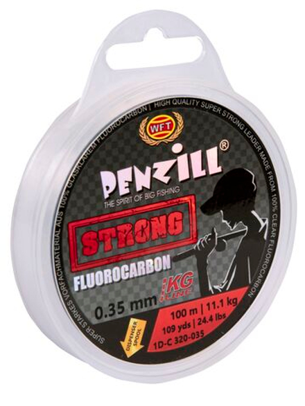 Леска монофильная WFT Penzill FLUOROCARBON Strong 100 м, 0,35 мм