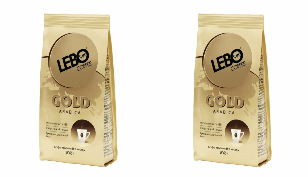 Кофе молотый для турки LEBO Gold 200 г