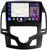 Магнитола для Hyundai i30 1 2007-2012 (климат) - FarCar S500-TS20 монитор 9.5" 2K QLED на Android 14, Быстрейшая, CarPlay, 4G SIM-слот