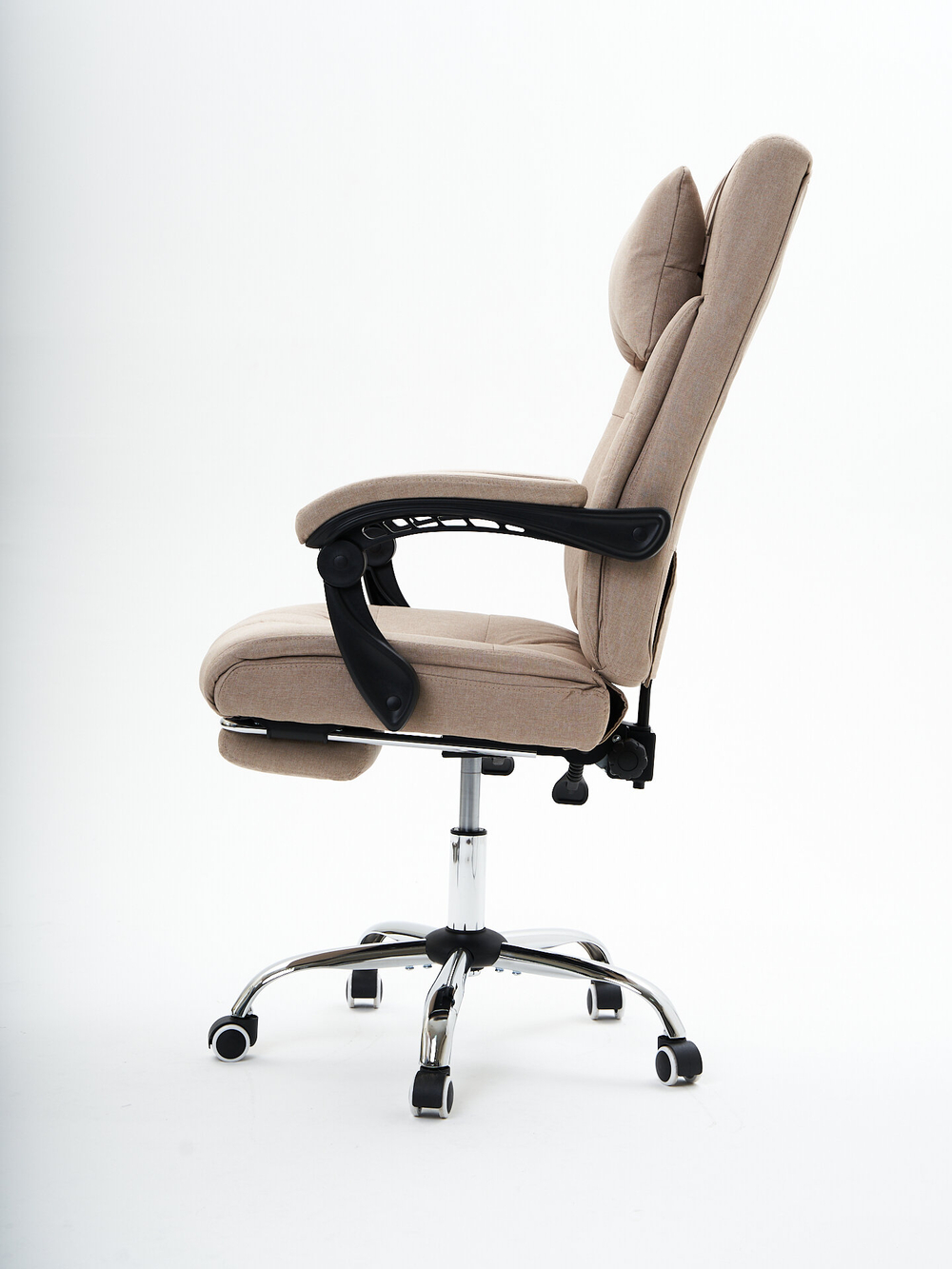 Компьютерное кресло KRESLO COMFORT Premium, обивка лён, бежевое
