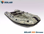 Лодка надувная моторная solar-380 к (оптима)
