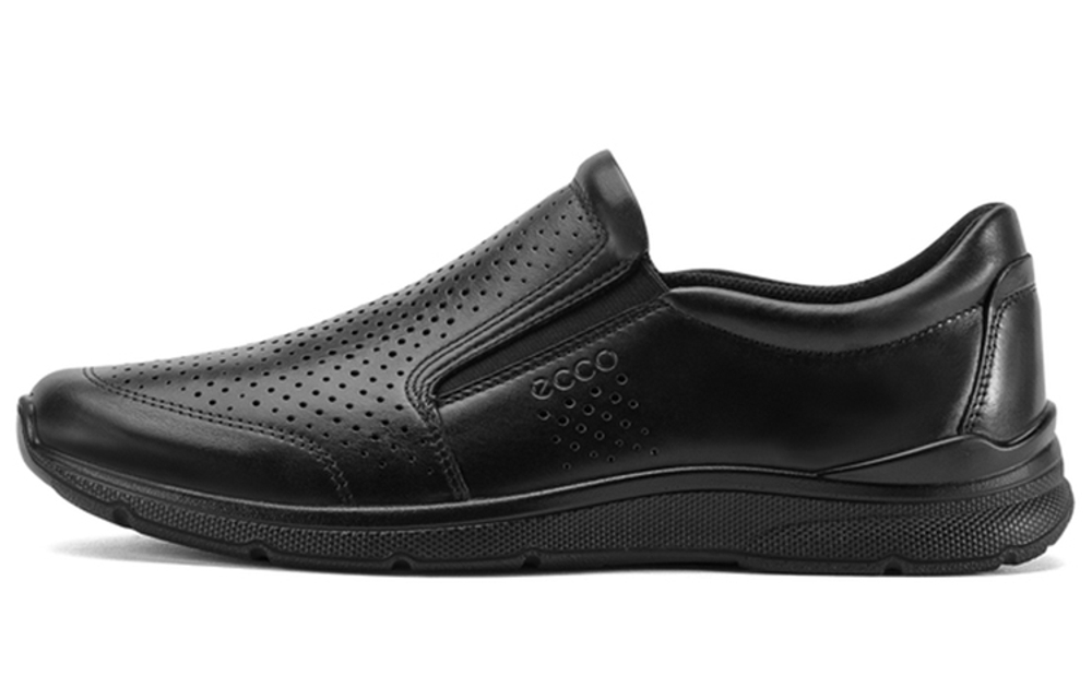 Ecco Irving Collection Cow Leather Business Casual Leather Shoes Men"s Black