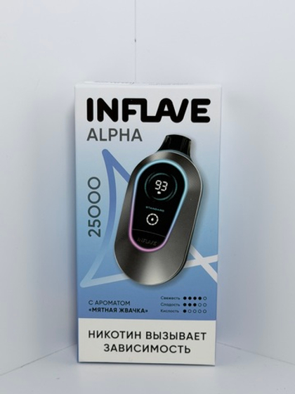 Inflave Alpha 25000 Мятная Жвачка