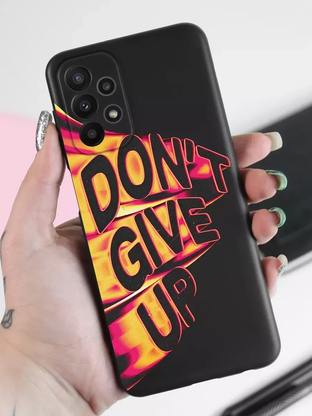 Чехол на Samsung A23 с 3D принтом