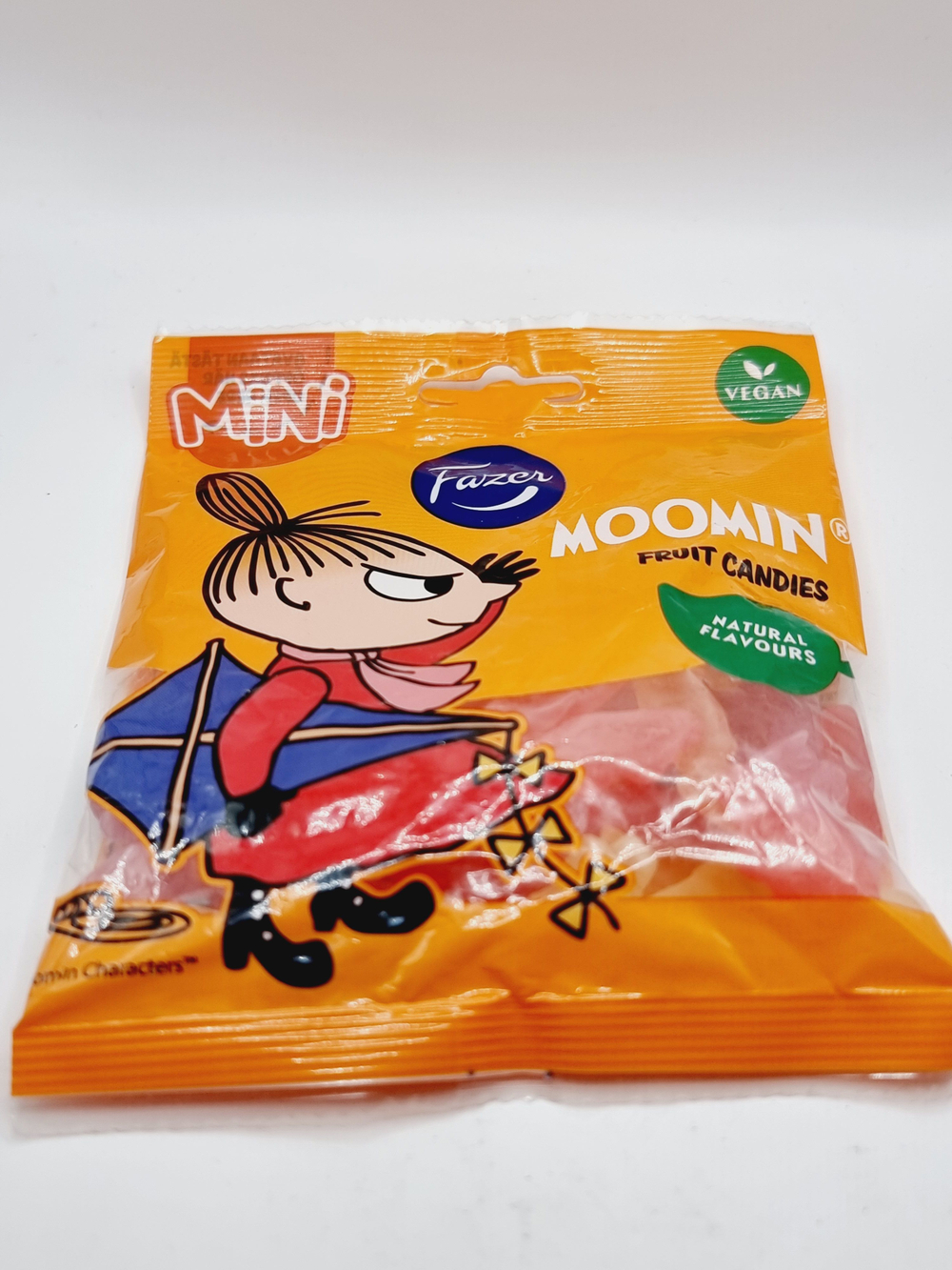Фруктовые жевательные конфеты Fazer Moomin 80 г (Из Финляндии)