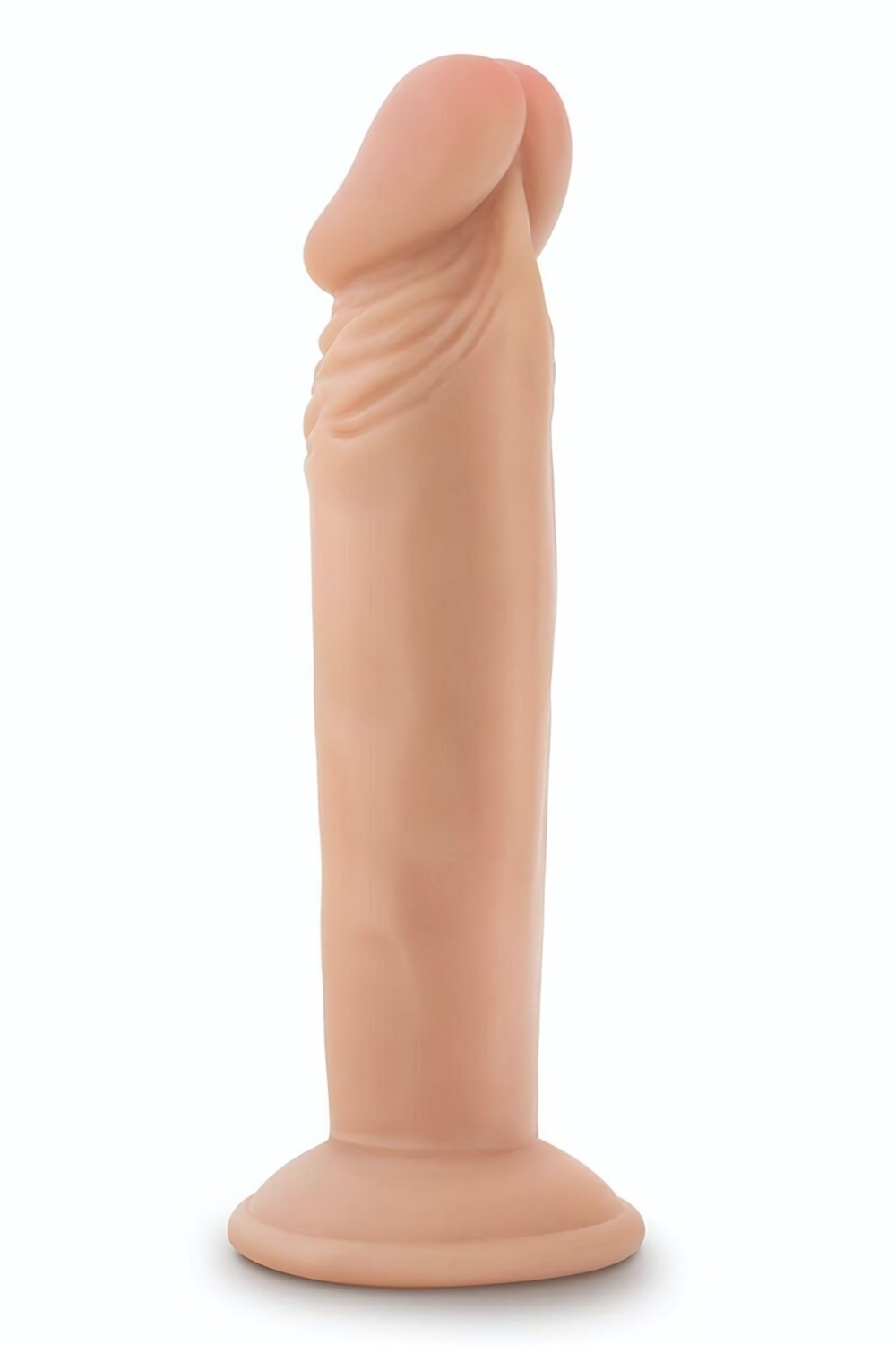 Телесный фаллоимитатор-реалистик 6 Inch Posable Dildo - 16,5 см. (Цвет: телесный)