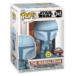 Фигурка Funko POP! Bobble Star Wars Mandalorian Mandalorian (Holo) (светится в темноте) (Exc)