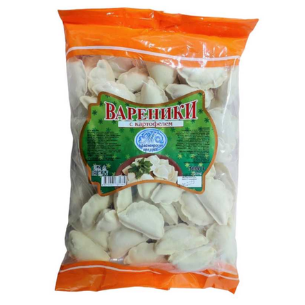 Вареники с картофелем Красноярский продукт 1 кг