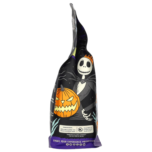 Bones Coffee Company, The Pumpkin King, пралине с тыквой и пеканом, цельная фасоль, средняя обжарка, 340 г (12 унций)