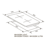 Индукционная варочная панель Meferi MIH302BK ULTRA фото 11