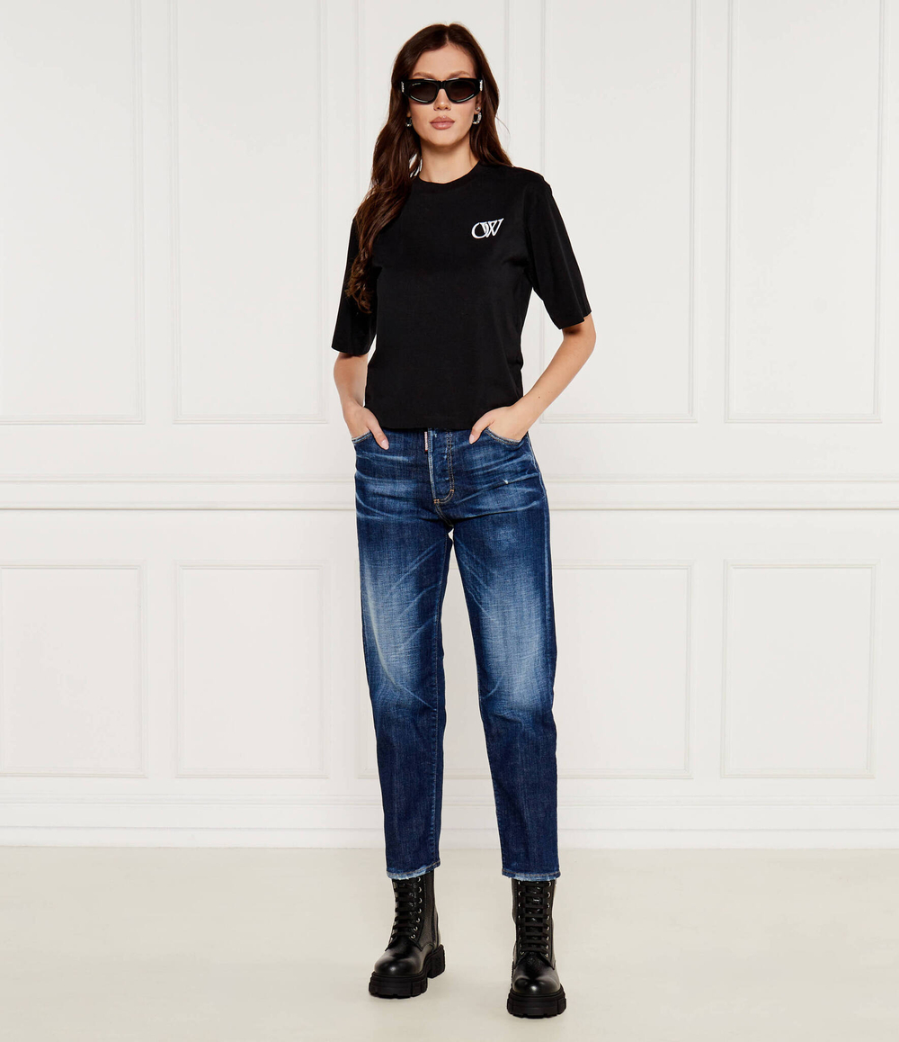 Футболка OFF-WHITE - черный(OWAA124F 24JER008)