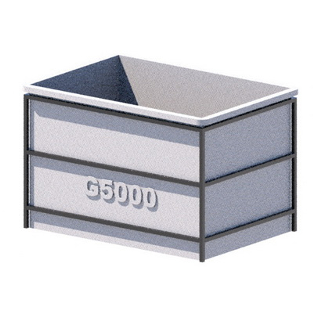 Резервуар пластиковый G5000 с обвязкой, 5000 л