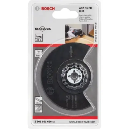 Сегментированный пильный диск BIM ACZ 85 EB Wood and Metal BOSCH 2608661636